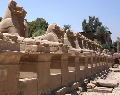 Allée des Sphinx de Karnak