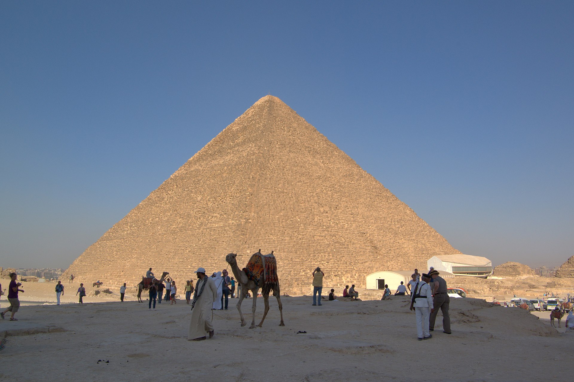 La pyramide de Cheops